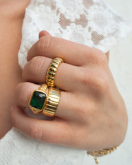 Audrey Ring Emerald