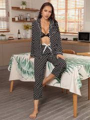 Pajama Sets Long Sleeve Tops and Pants PJ Sets Joggers Loungewear Two-Piece Sleepwear Sai Feel