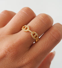 Pave Kendra Ring