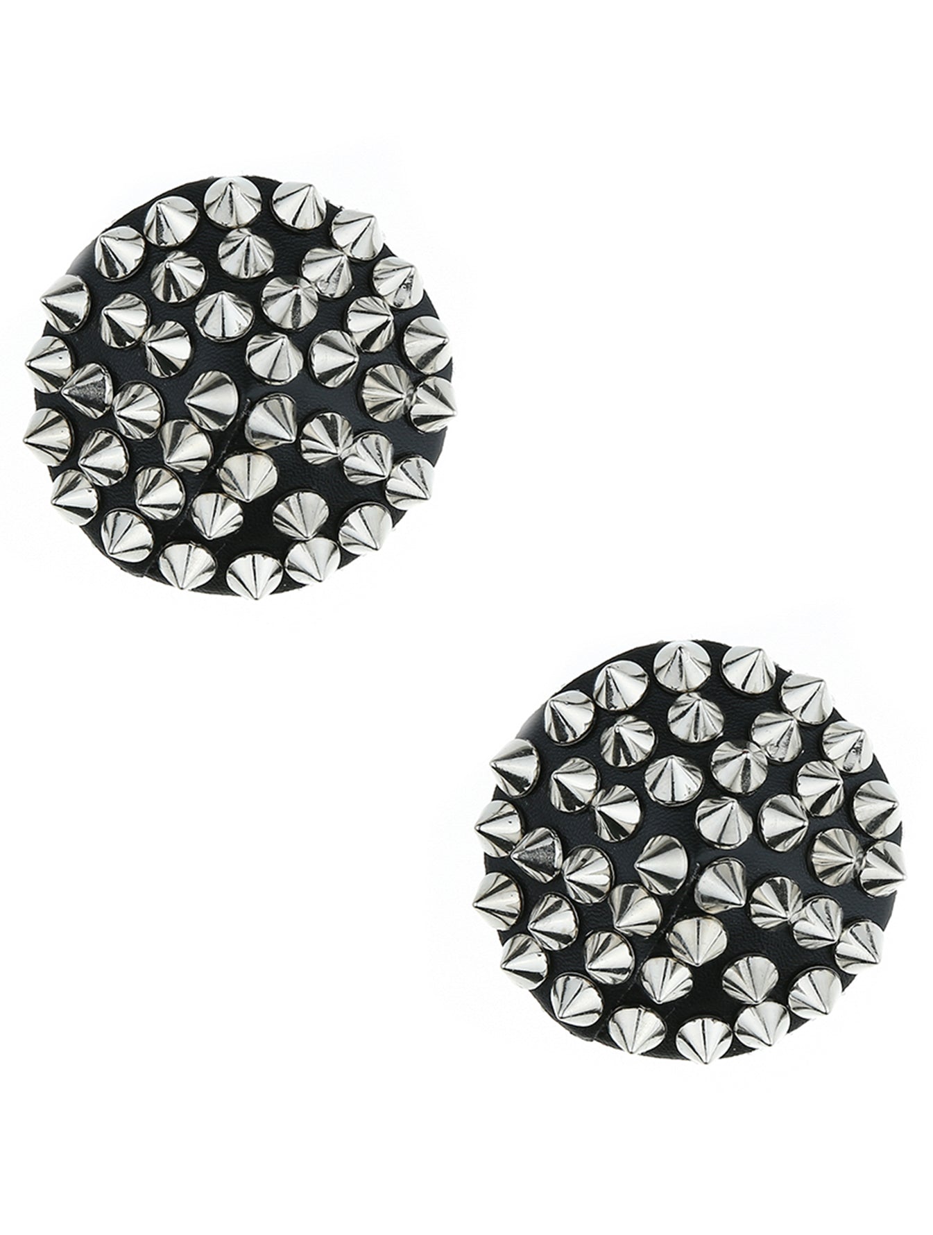 Punk Style Fake Rivet leather Nipple Cover Sai Feel