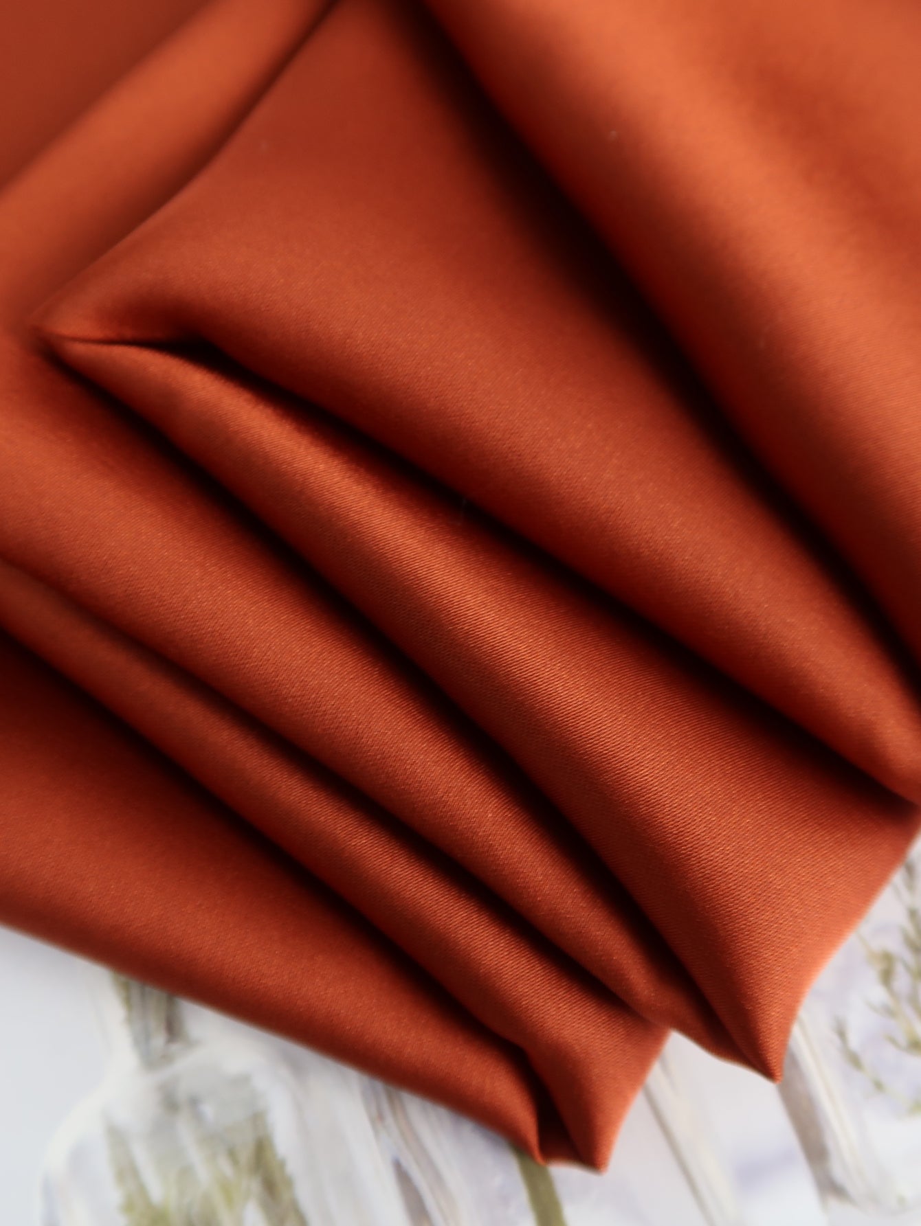 Pure color thin simple occupation scarf Sai Feel