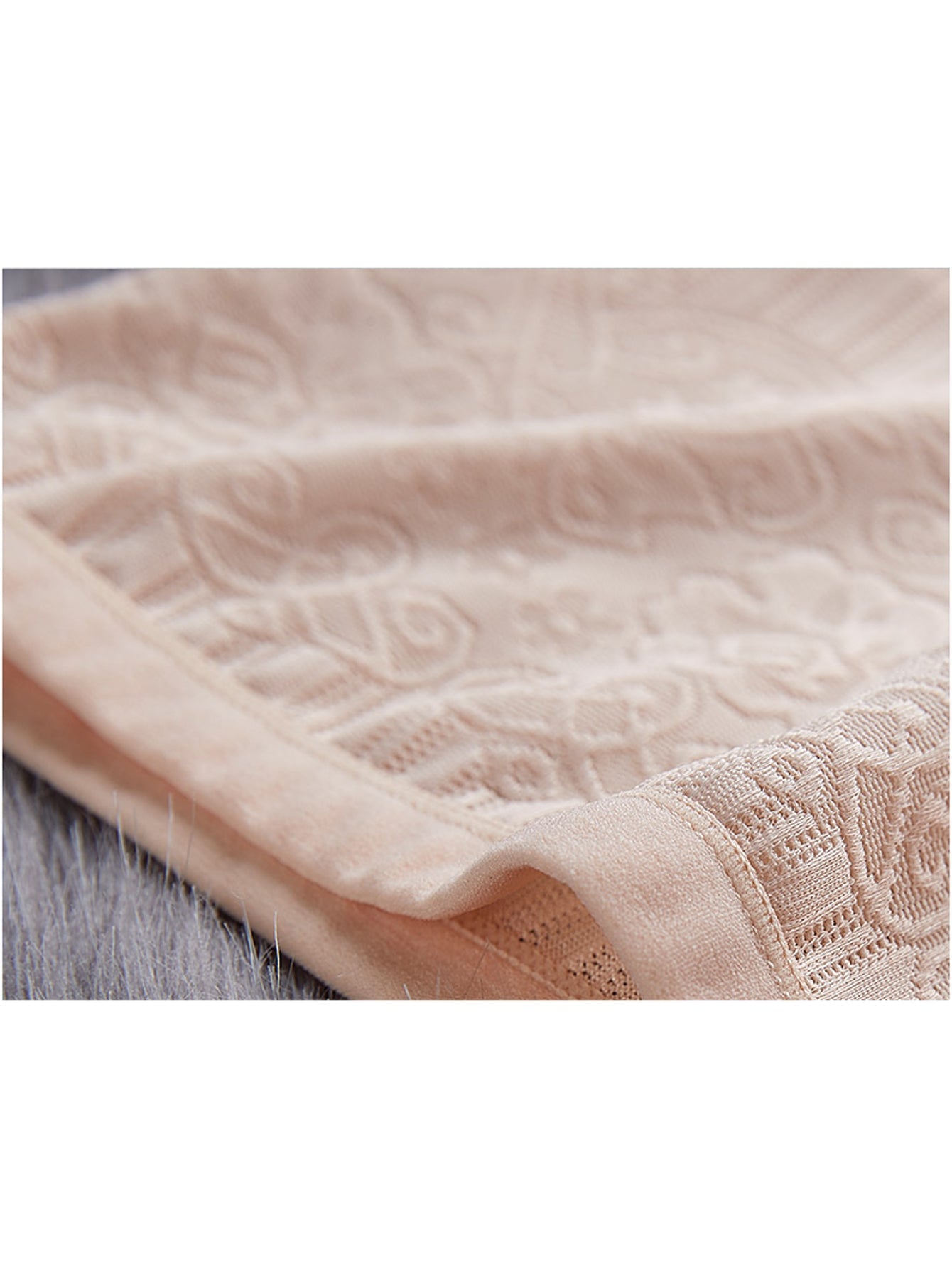 Regenerated cellulose fiber Trend color high waist women's body shaping pants Skin friendly and breathable flowers decorative pattern Sai Feel