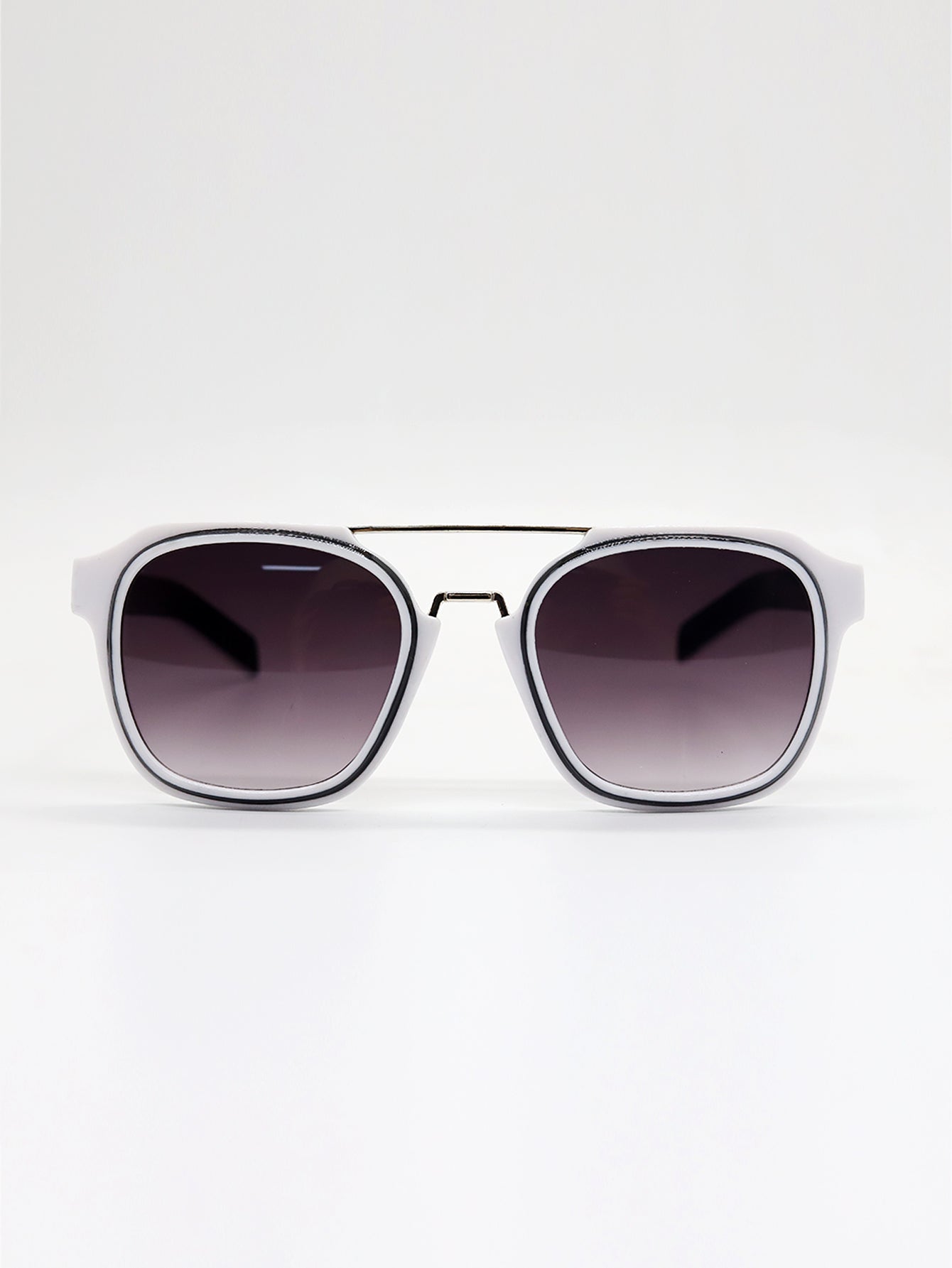 Retro UV Metal Rim Sunglasses Sai Feel