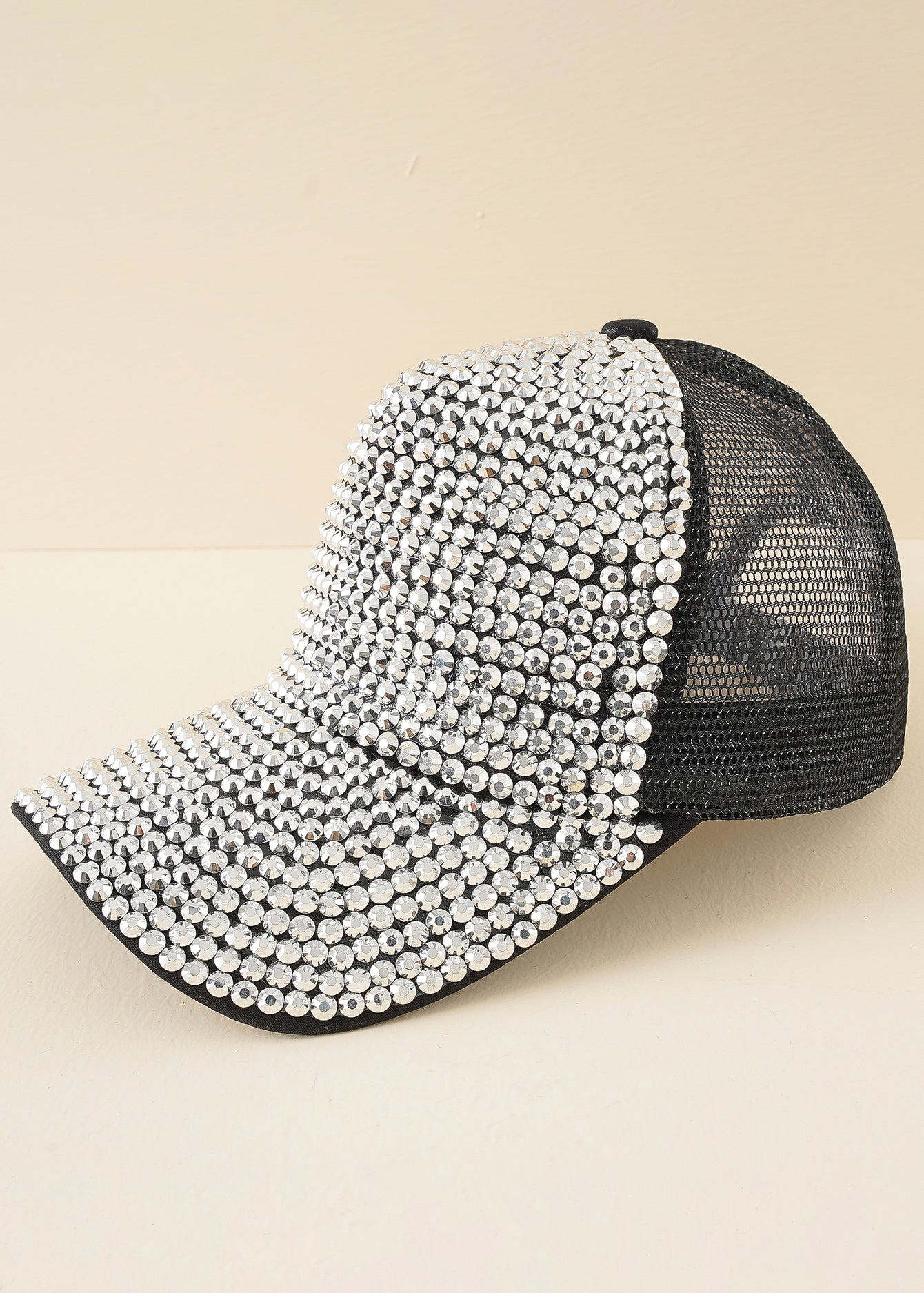 Rhinestone Decor Baseball Cap Sai Feel