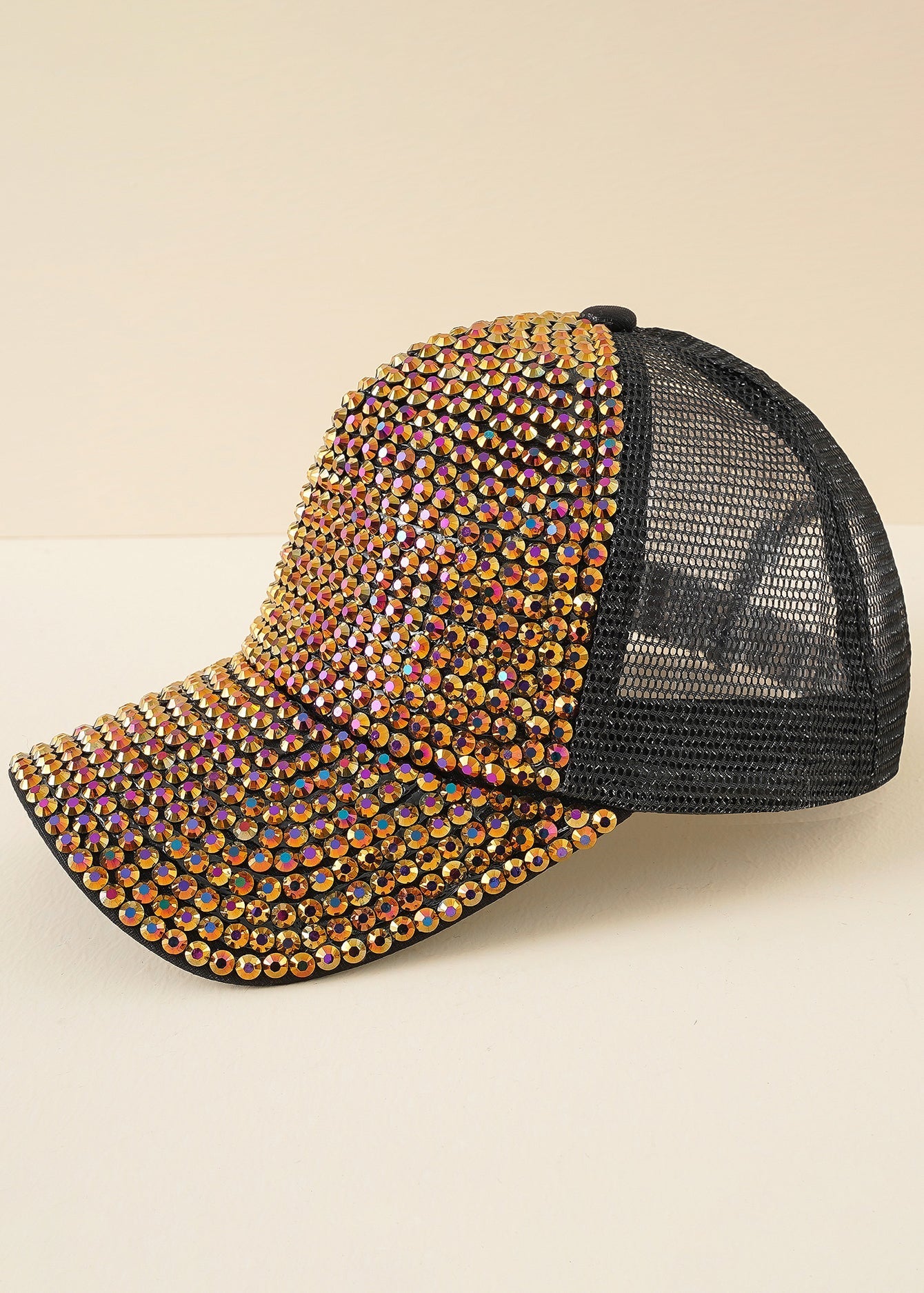 Rhinestone Decor Baseball Cap Sai Feel