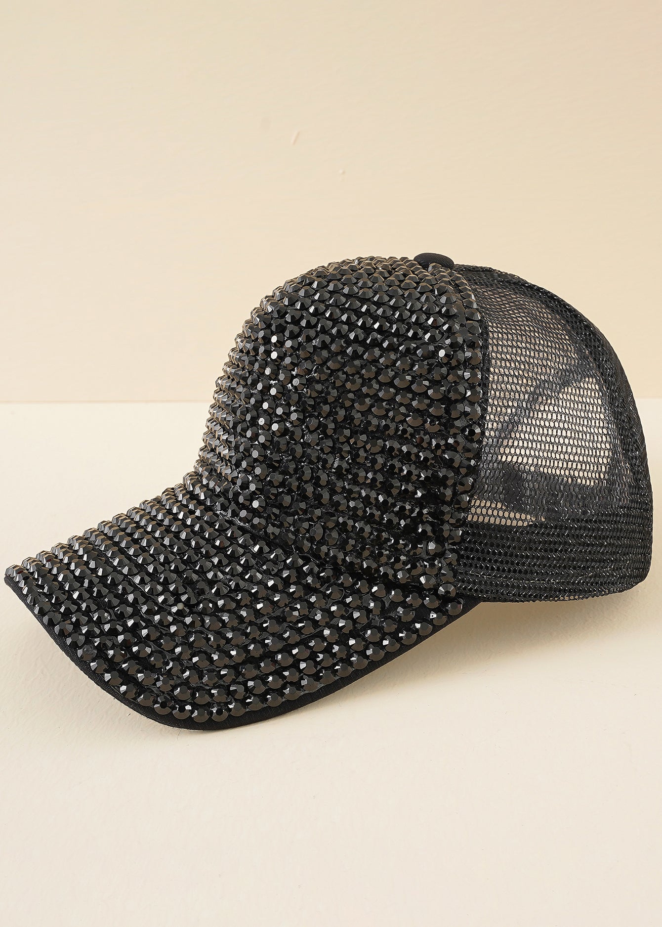 Rhinestone Decor Baseball Cap Sai Feel