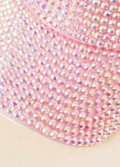 Rhinestone Decor Baseball Cap Sai Feel