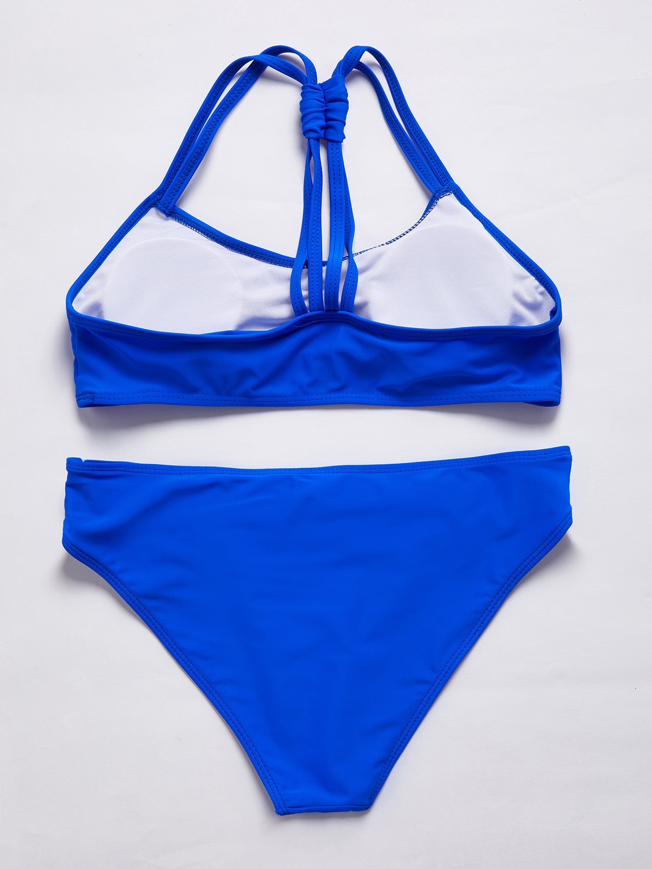 Sexy Push Up Bikini Hollow Side Bandage Swimsuit Women Swimwear Beach Wear Swim Bathing Suit Sai Feel