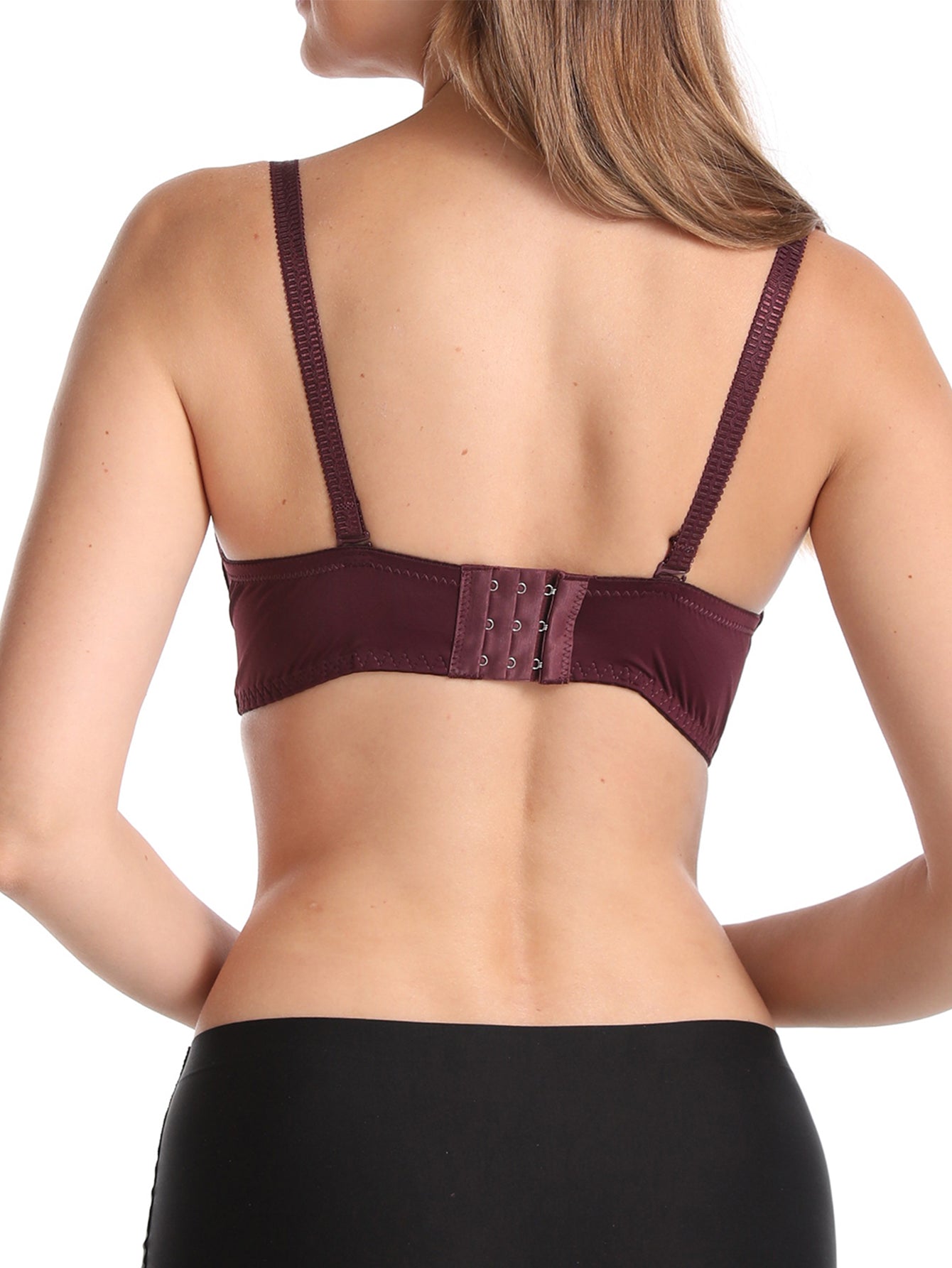 Sexy Women's Fashion Thick 3/4 cup Padded Bra Underwire Push Up Bra Holding Together Bras Comfortable Lingerie Sai Feel Sexy Women's Fashion Thick 3/4 cup Padded Bra Underwire Push Up Bra Holding Together Bras Comfortable Lingerie Sai Feel
