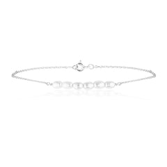 Zali Anklet Silver