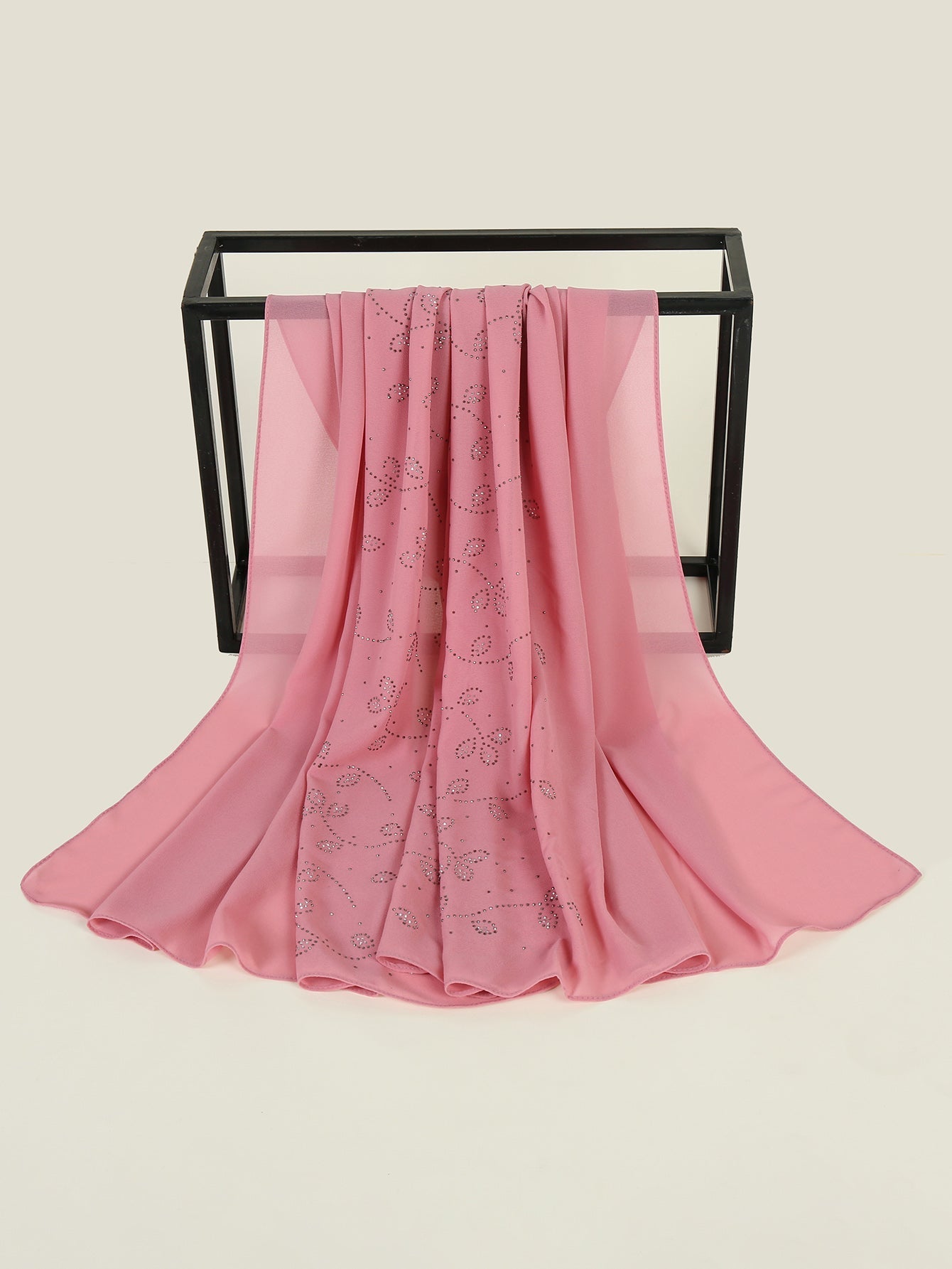 Simple solid color scarf Sai Feel