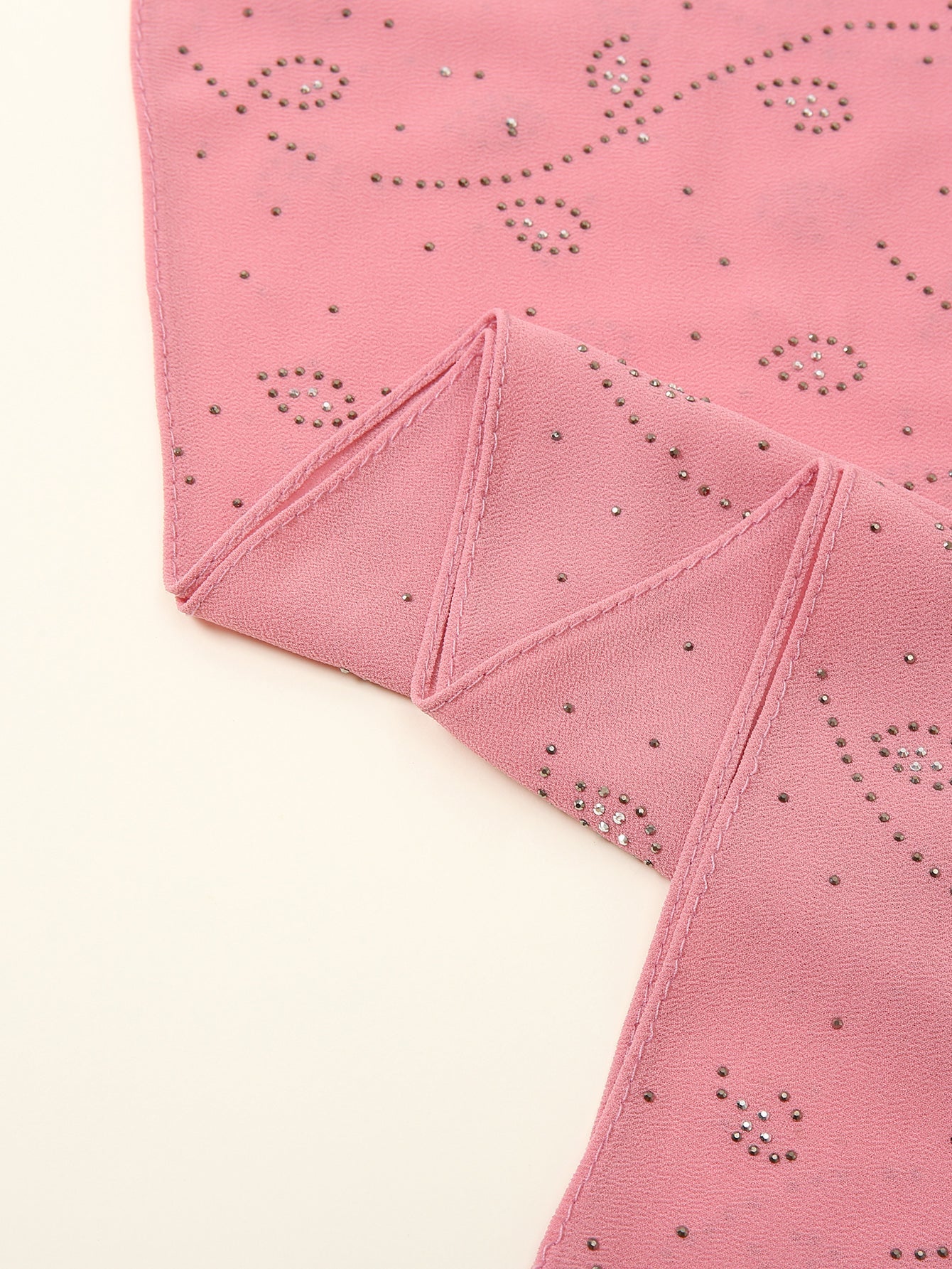 Simple solid color scarf Sai Feel