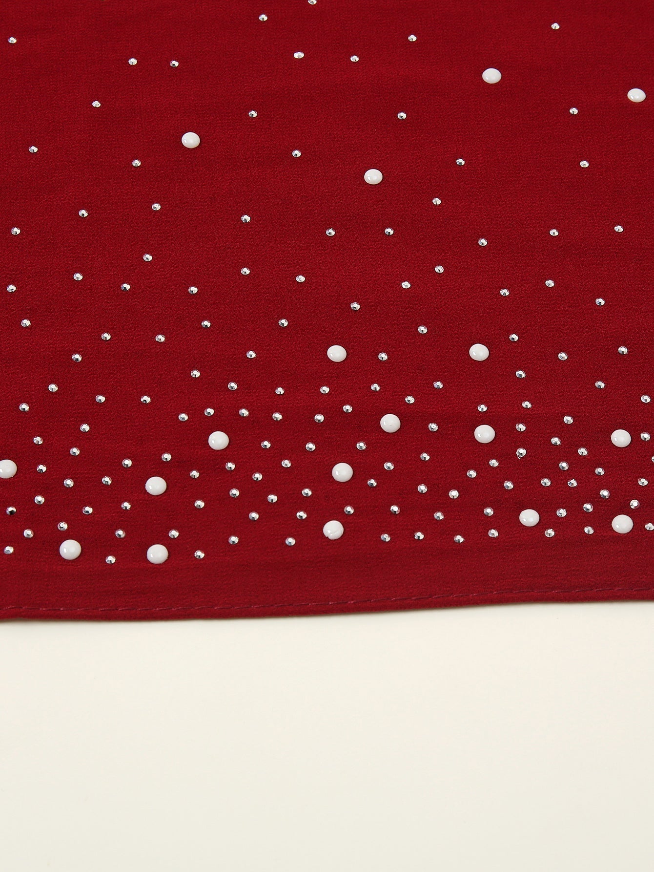 Simple solid color scarf Sai Feel