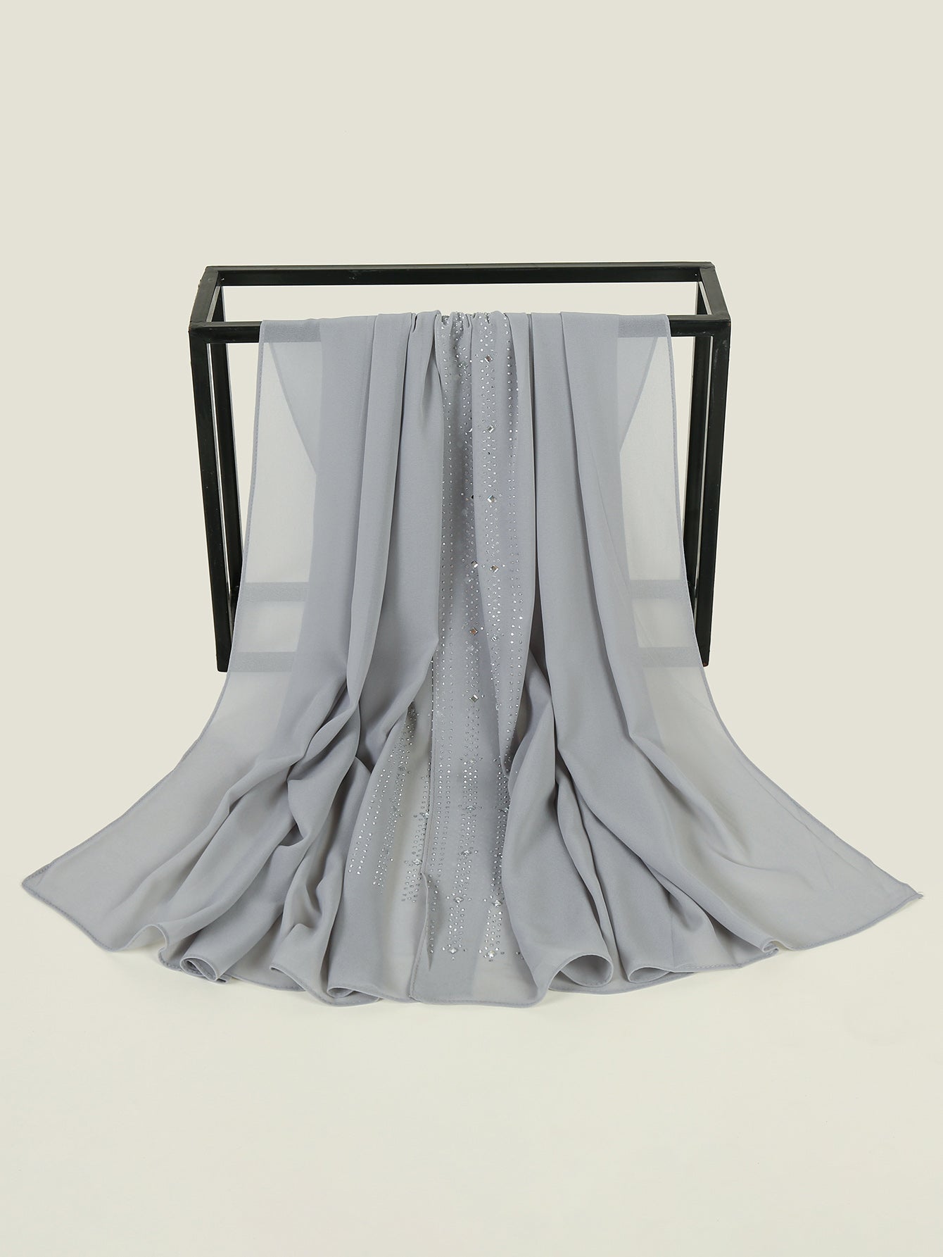 Simple solid color scarf Sai Feel