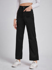 Slim straight tube corduroy trousers Sai Feel