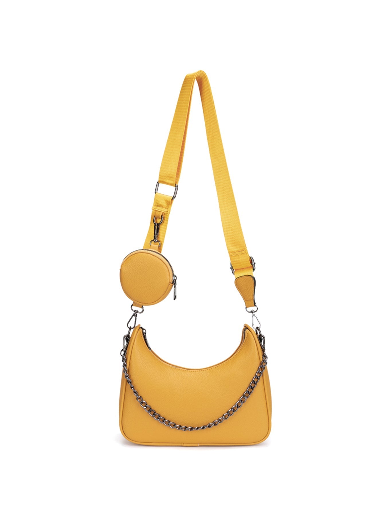 Small Crossbody Hobo Handbags for Women, Multipurpose Soft Shoulder Bag Lightweight Retro Tote Bag with Coin Purse 2pcs/set Sai Feel