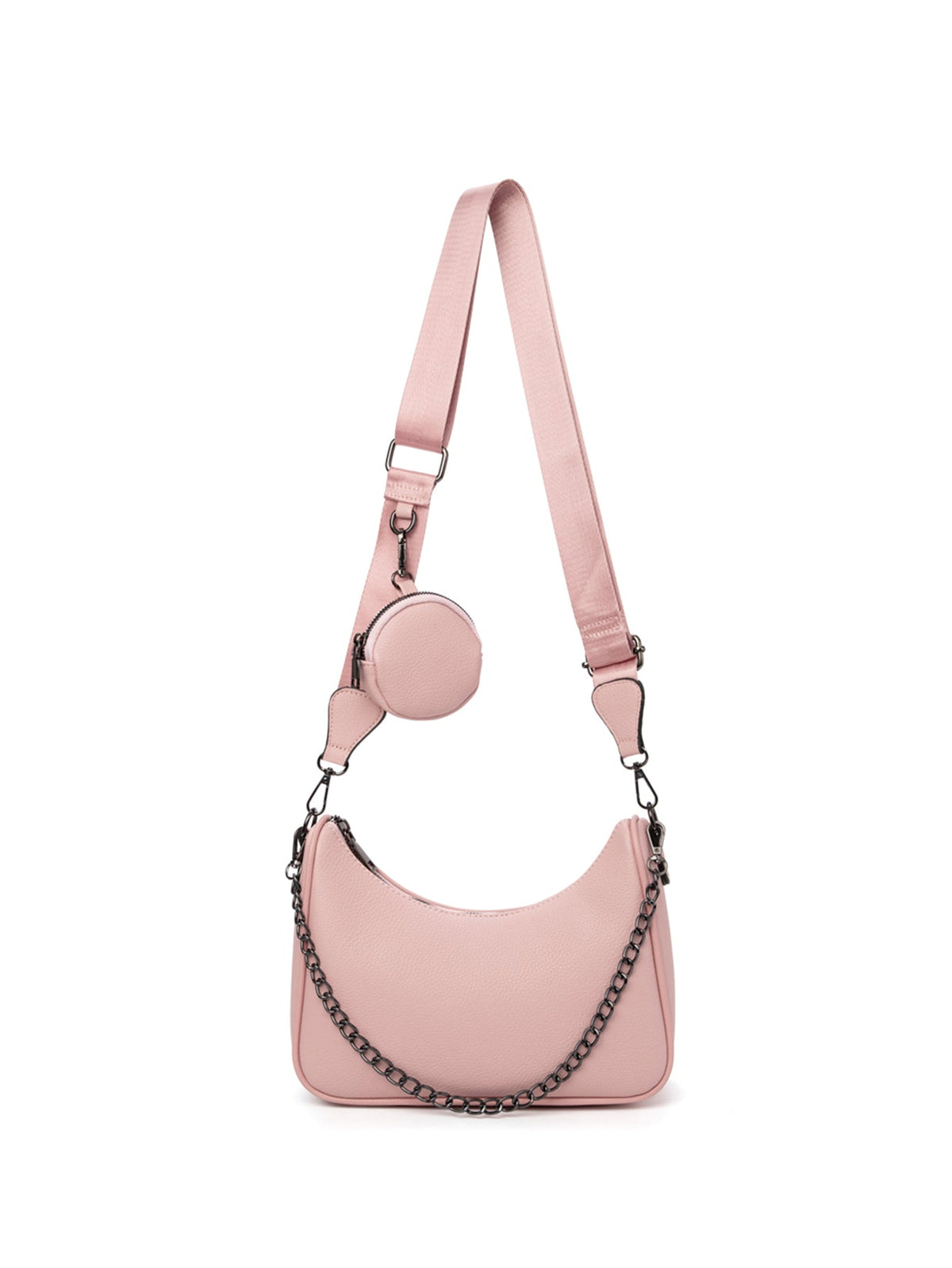 Small Crossbody Hobo Handbags for Women, Multipurpose Soft Shoulder Bag Lightweight Retro Tote Bag with Coin Purse 2pcs/set Sai Feel