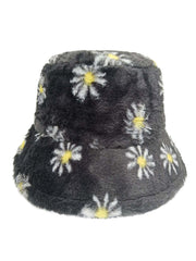 Small daisy print fisherman hat Sai Feel