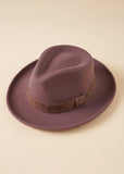 Solid Belt Decor Fedora Hat Sai Feel