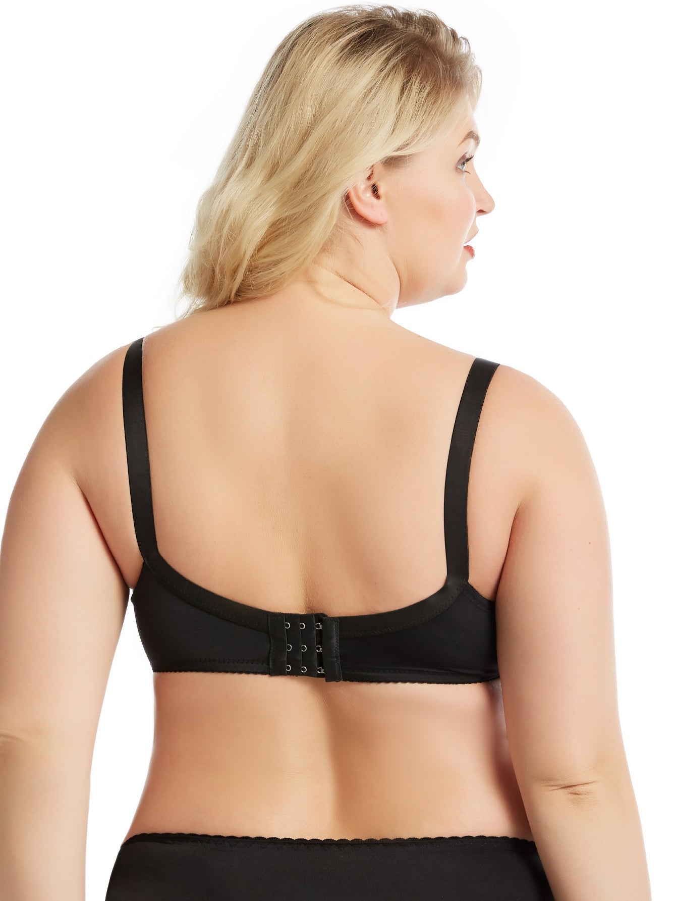 Solid Color Plus Size E Cup F cup Women Bra Intimate Underwear Comfortable Full Coverage Lingerie Top,Ultra Thin Polyester Underwired Bralette Sai Feel