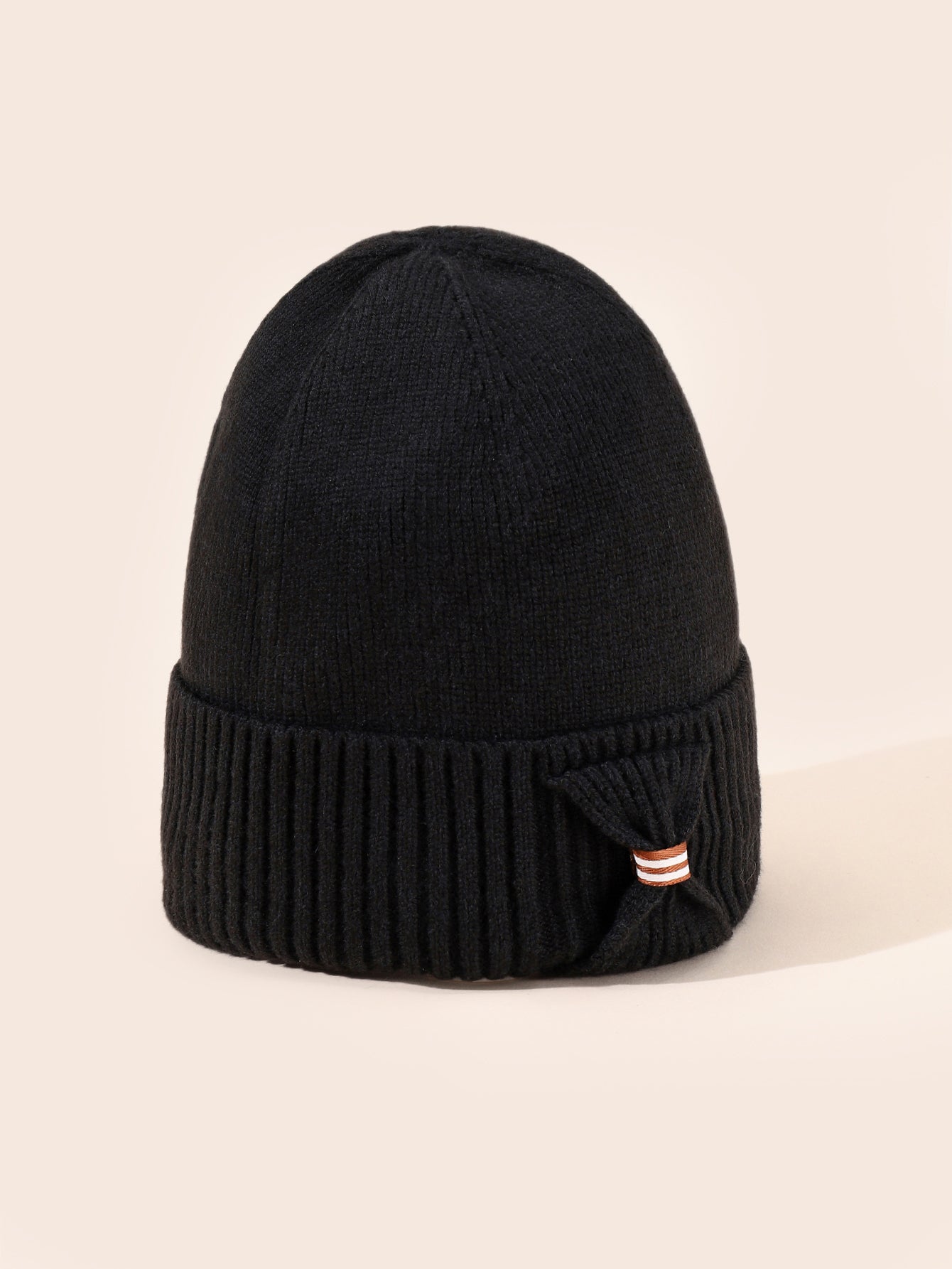 Solid Color Winter Warm Knitted Cap Sai Feel