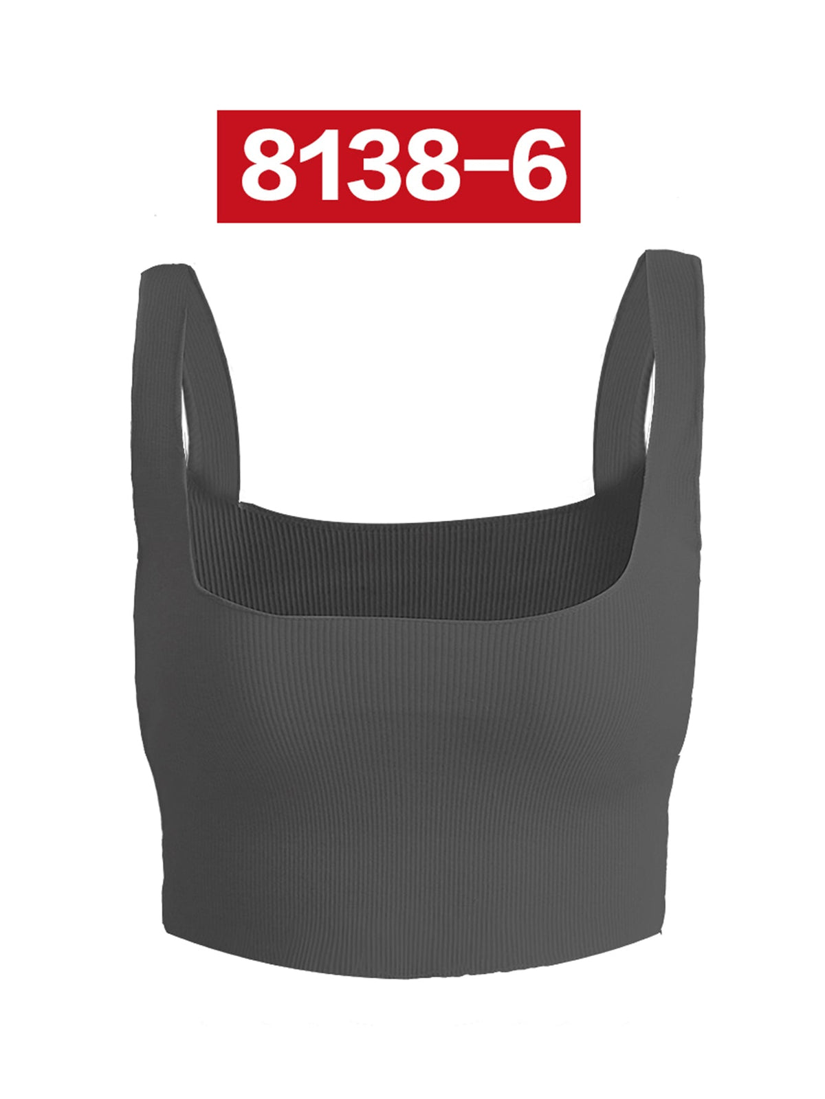 Solid Crop Tank Top Sai Feel