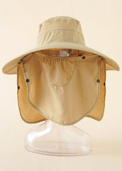 Solid Fishman Outdoor Visor Hat Sai Feel