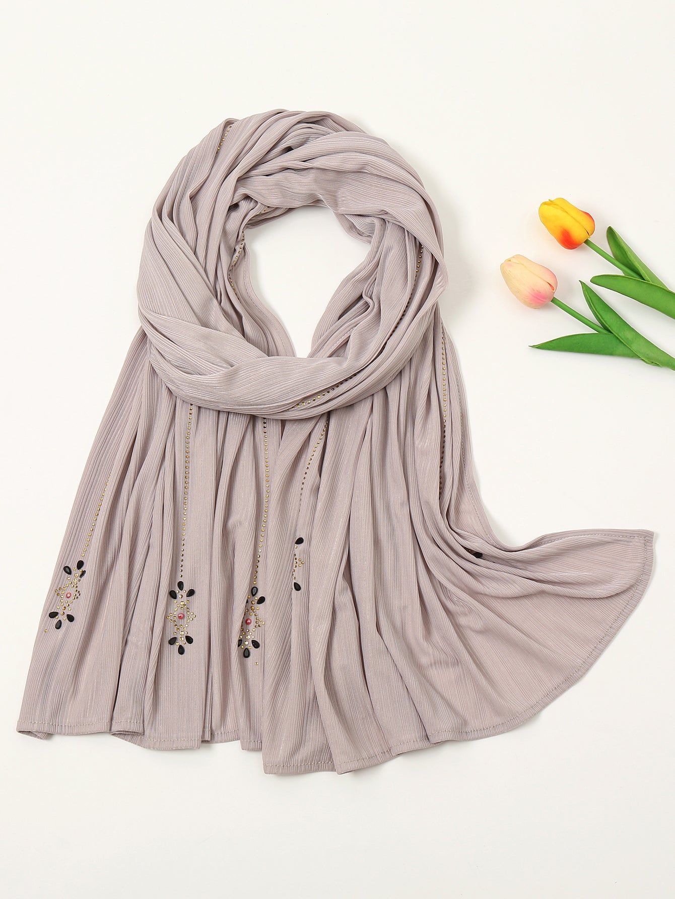 Solid color scarf Sai Feel