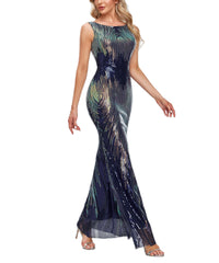 Sparkle & Shine Party Wear Formal Evening Dress Sai Feel