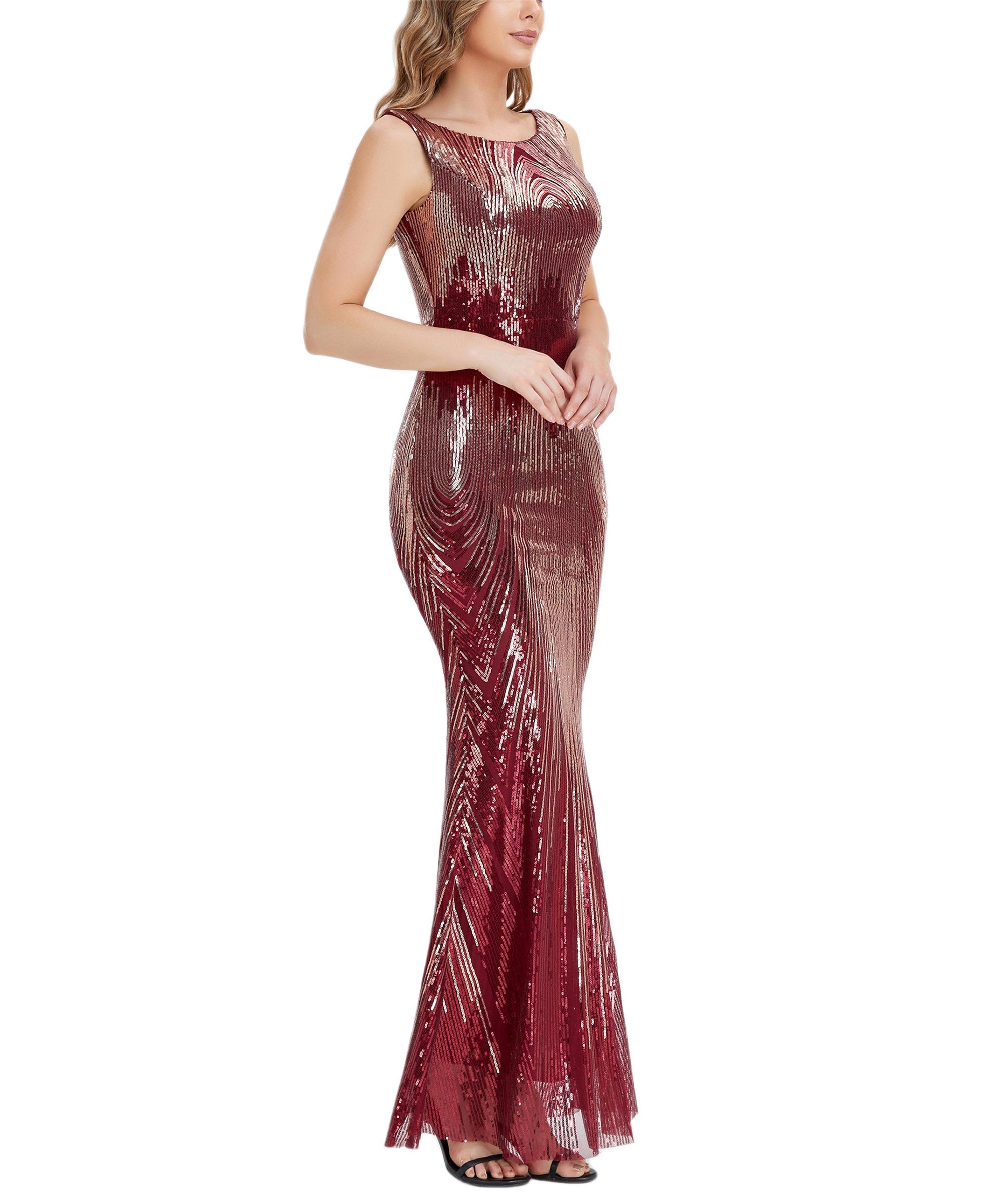 Sparkle & Shine Party Wear Formal Evening Dress Sai Feel