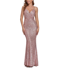 Sparkle  V Neck Sleeveless Formal Evening Dress Sai Feel