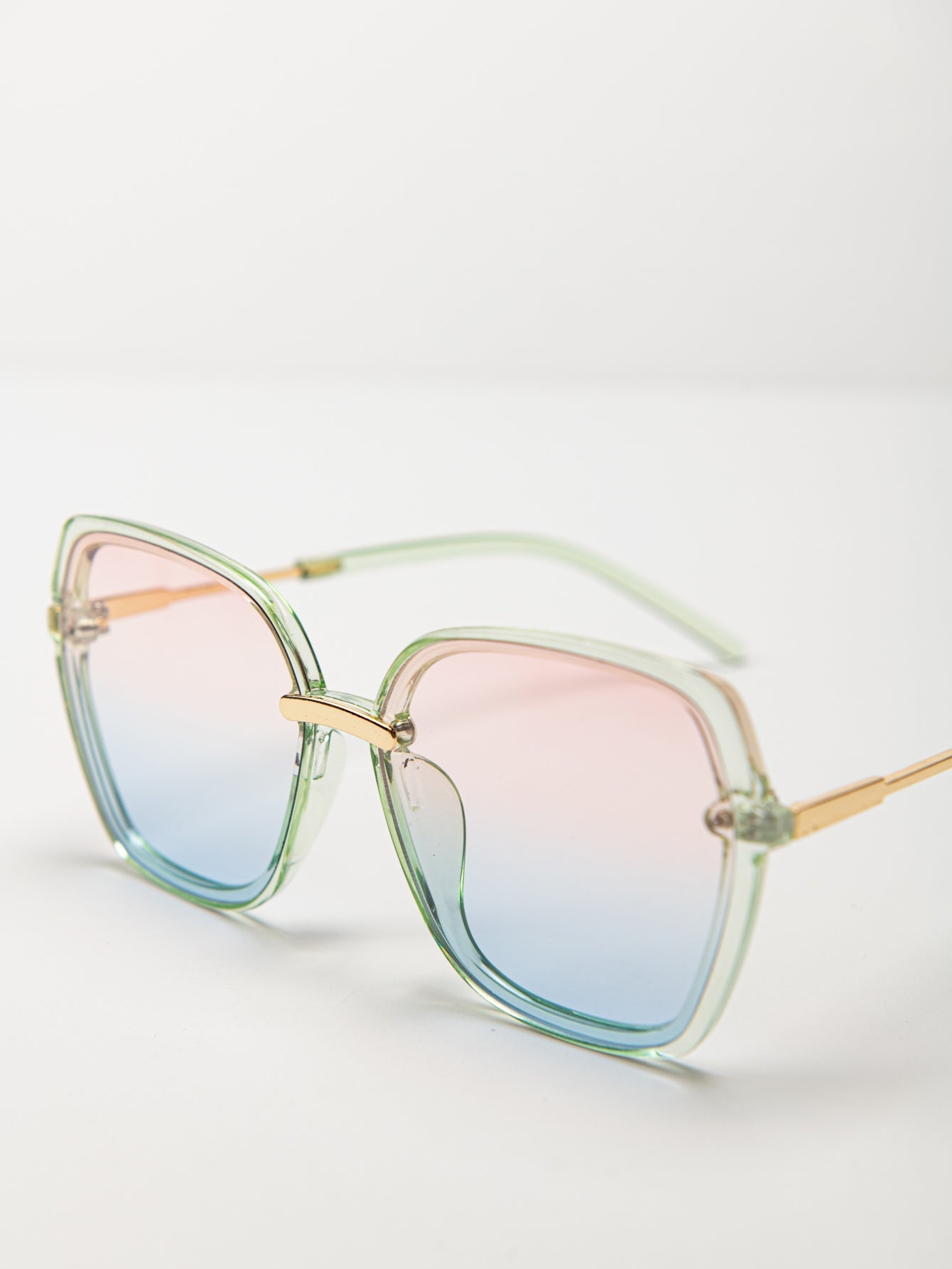 Square Frame Coating Sunglasses Sai Feel