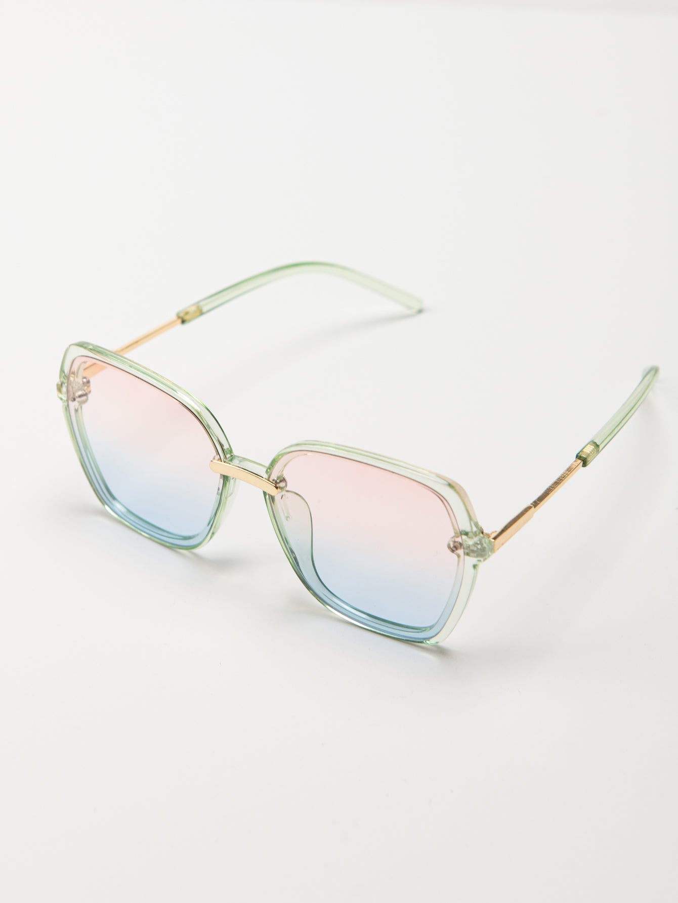 Square Frame Coating Sunglasses Sai Feel