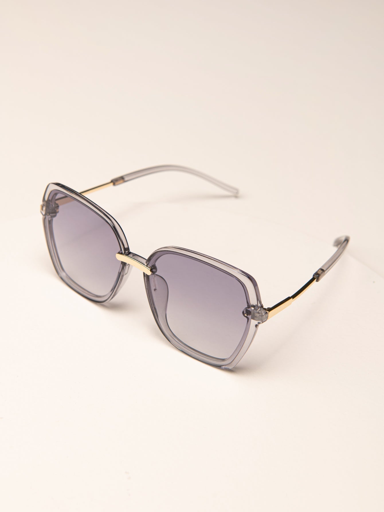 Square Frame Coating Sunglasses Sai Feel