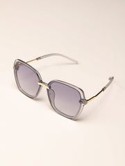 Square Frame Coating Sunglasses Sai Feel