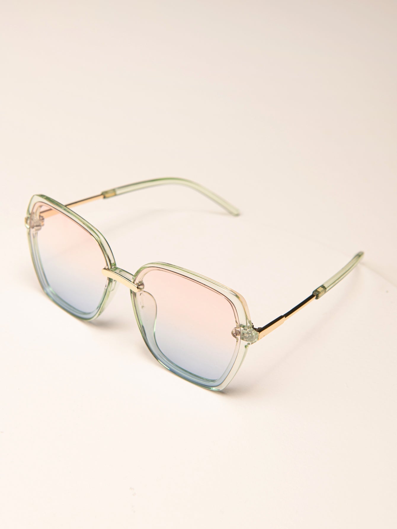 Square Frame Coating Sunglasses Sai Feel