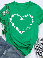 St Patricks Day Women T-shirt Sai Feel