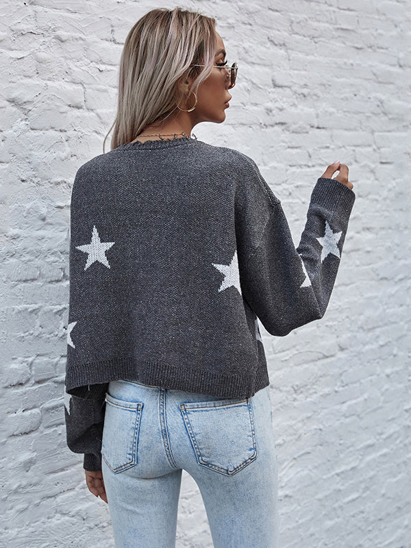 Star Knit Cardigan Sai Feel