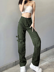 Straight-leg Casual Trousers Sai Feel