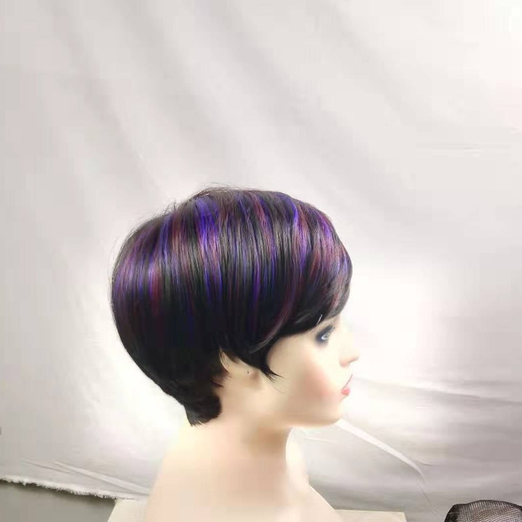 Straight short hair color wig Sai Feel