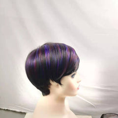 Straight short hair color wig Sai Feel