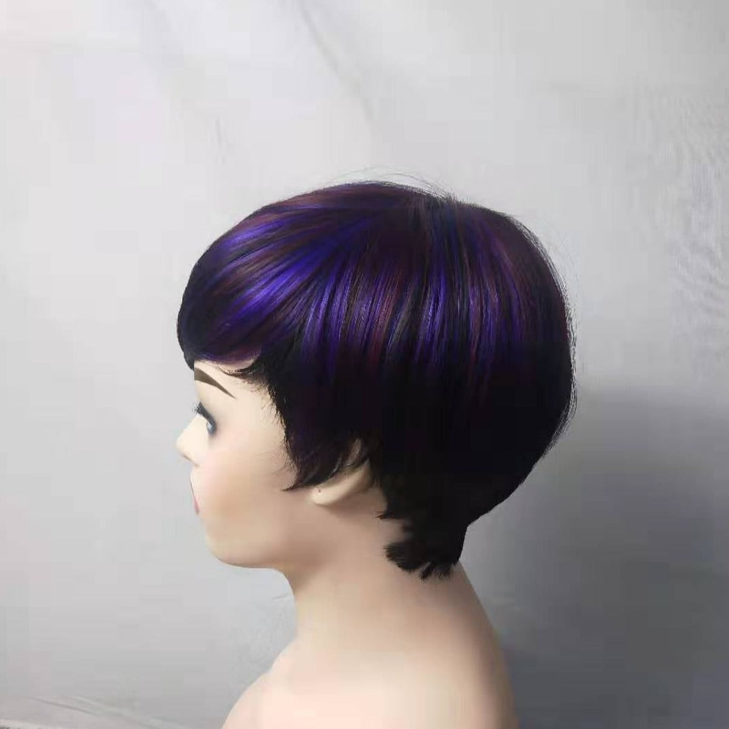 Straight short hair color wig Sai Feel