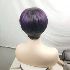 Straight short hair color wig Sai Feel