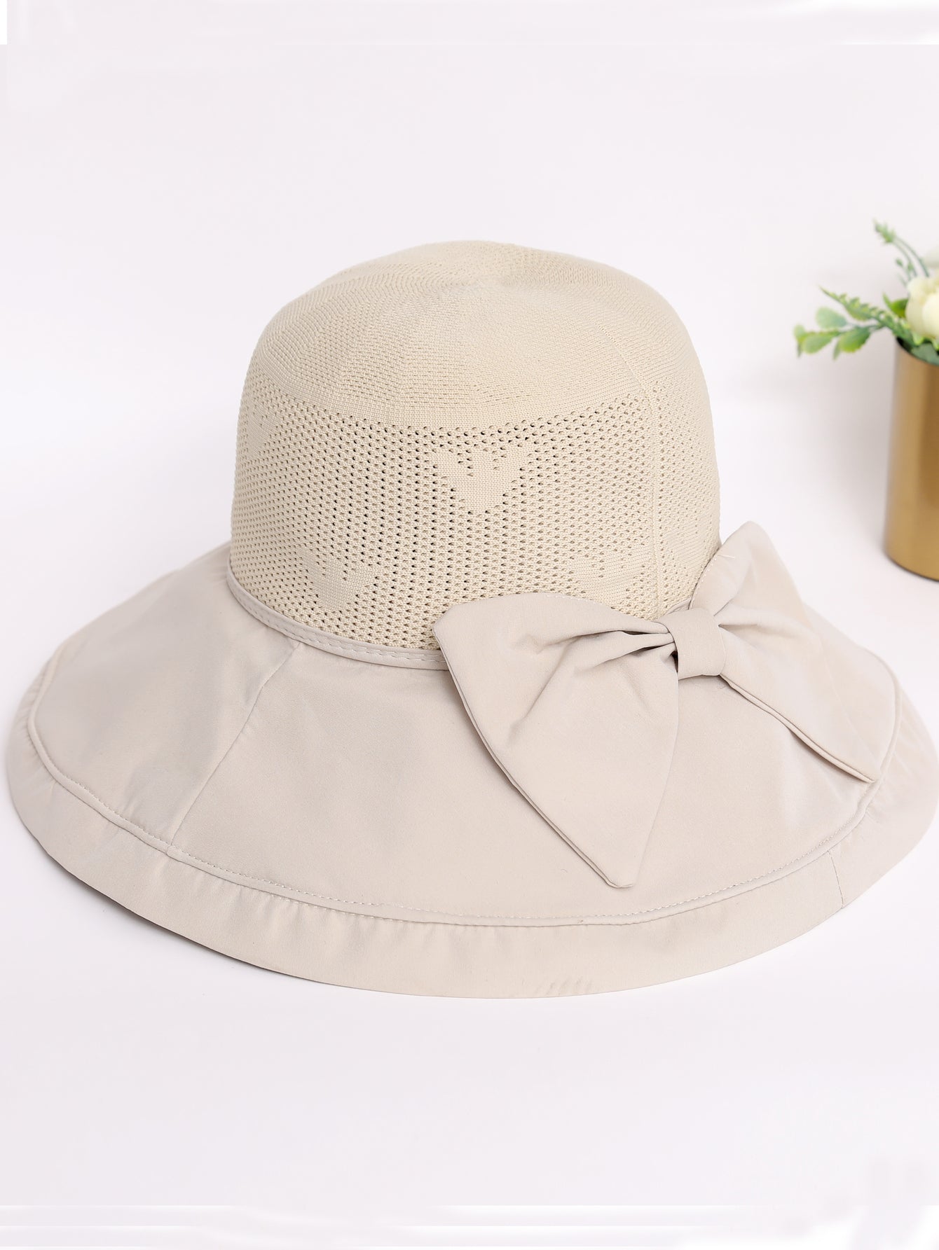 Sun shade bow fisherman hat Sai Feel