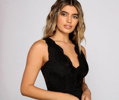 This Moment Floral Lace Skater Dress Sai Feel