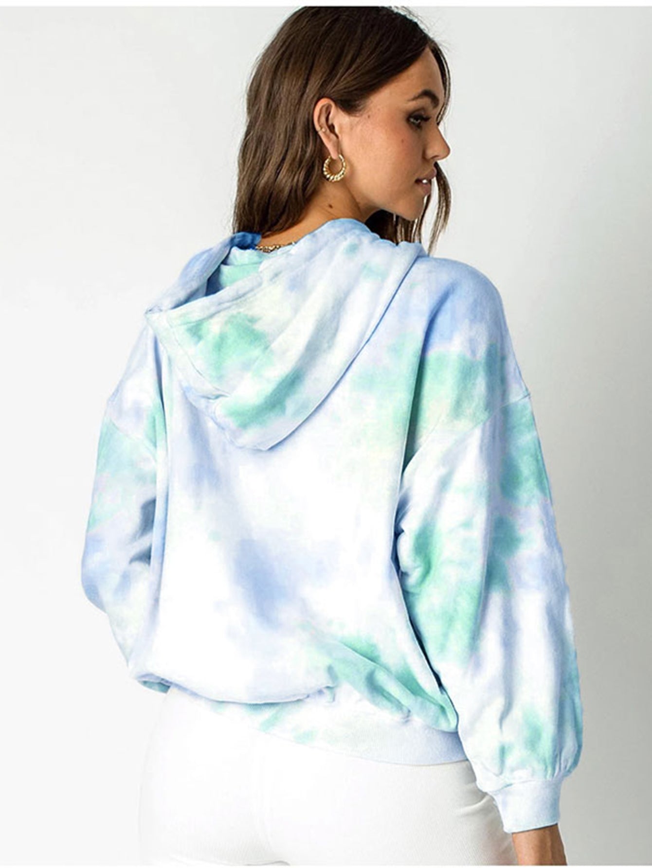 Tie Dye Oversized Hoodie Sai Feel