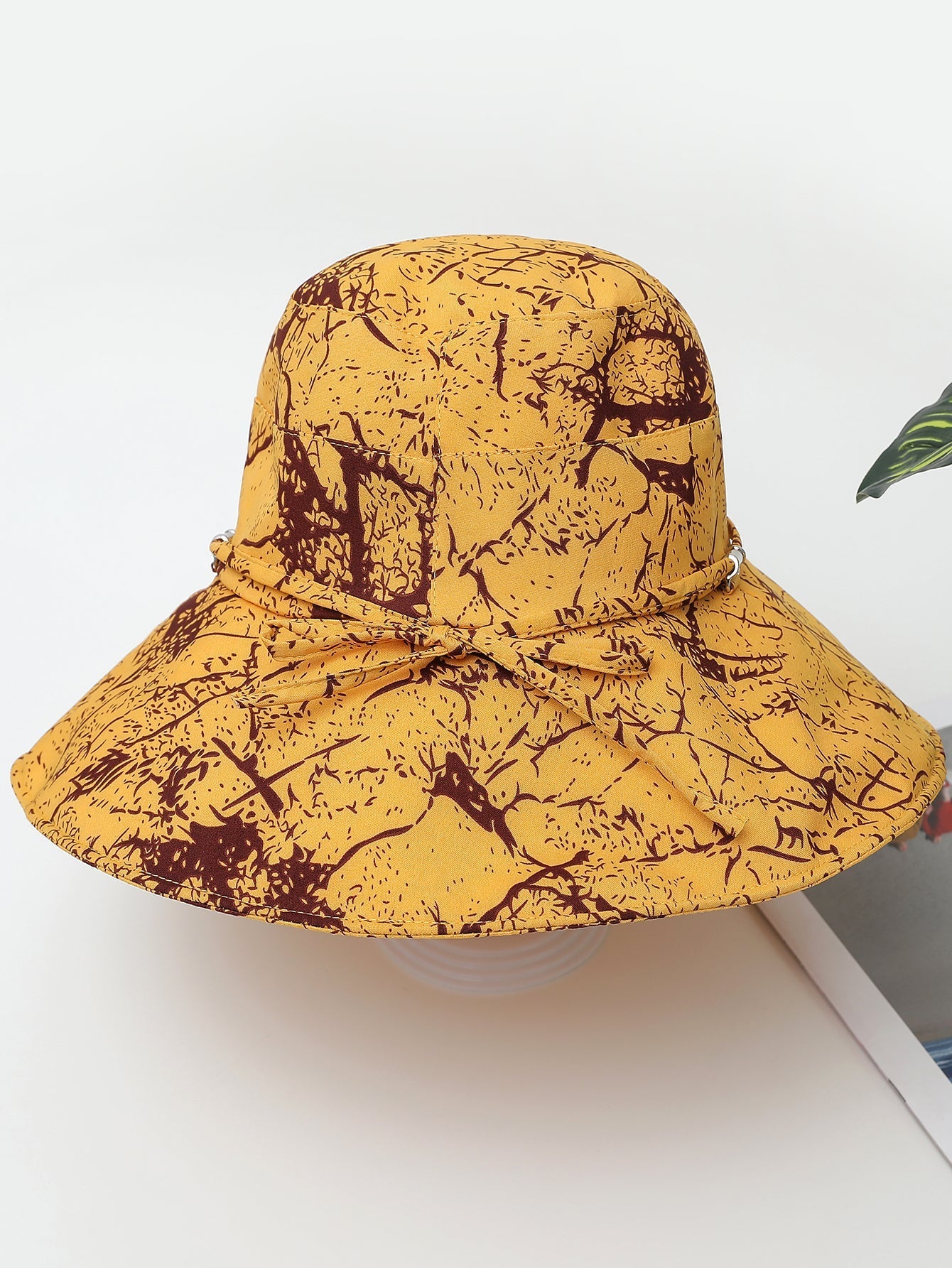 Tree pattern fisherman hat Sai Feel