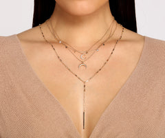 Trendsetting Beauty Two-Pack Necklace Set Sai Feel