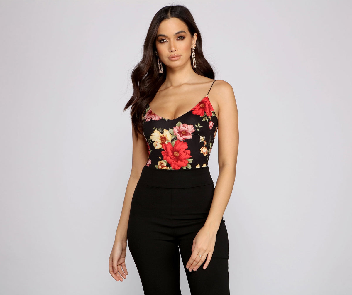 Trendy Chic Vibes Sleeveless Bodysuit Sai Feel