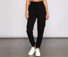 Trendy Moment Cargo Joggers Sai Feel